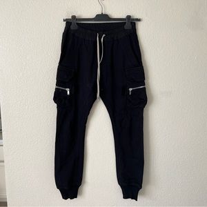 Black Mastodon Cargo Joggers